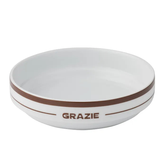 Grazie Ceramic Bowl 20x5.5cm Cocoa