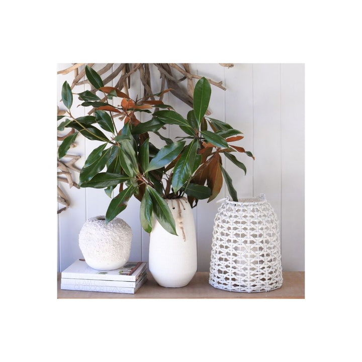 Freya Lantern White (M) 28.5cm