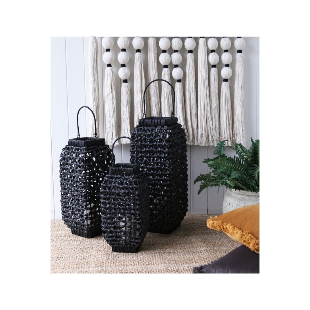 Havana Lantern Black (S) 40cm