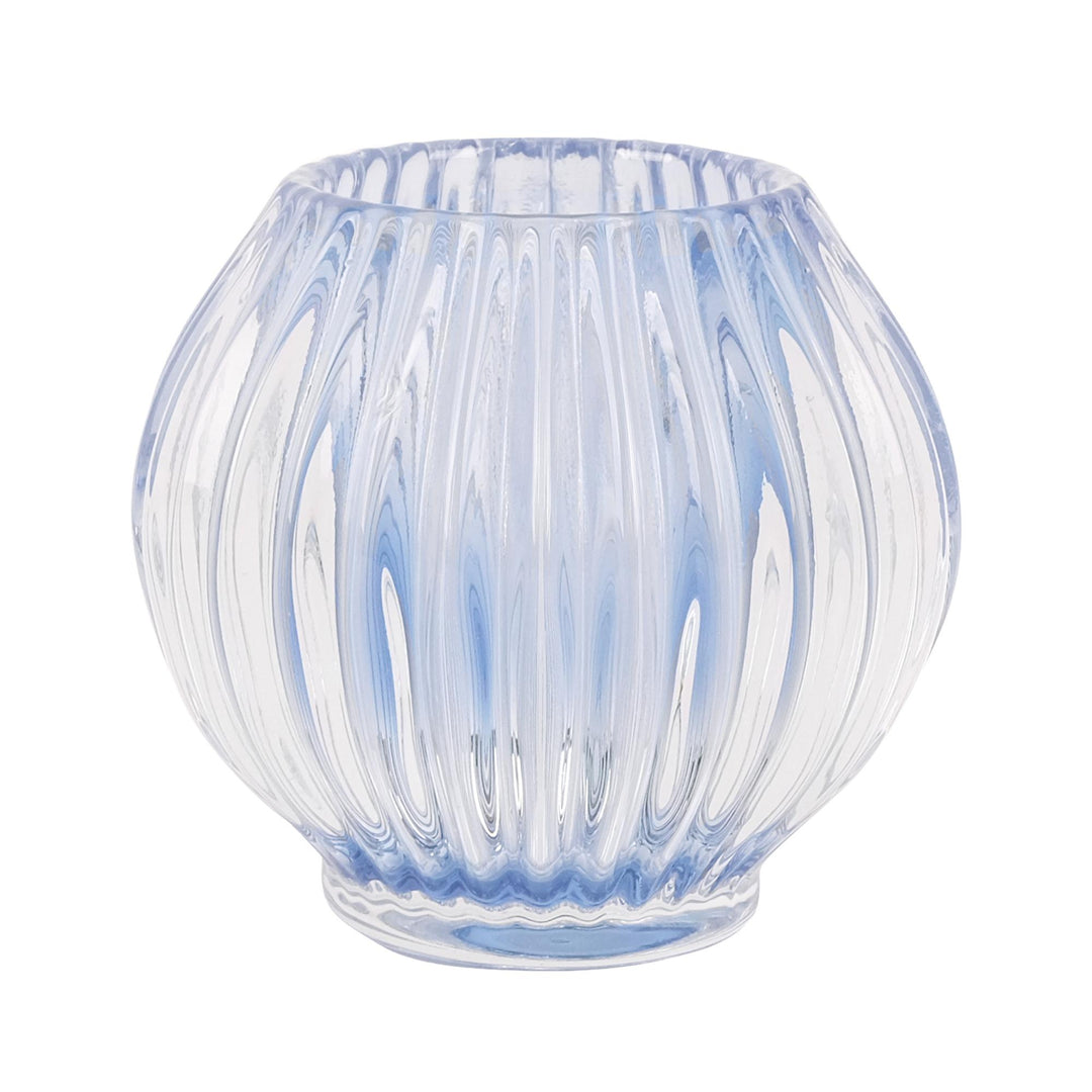 Impala Light Blue Glass Tlite Med 9.3x9.3x9cm Light Blue