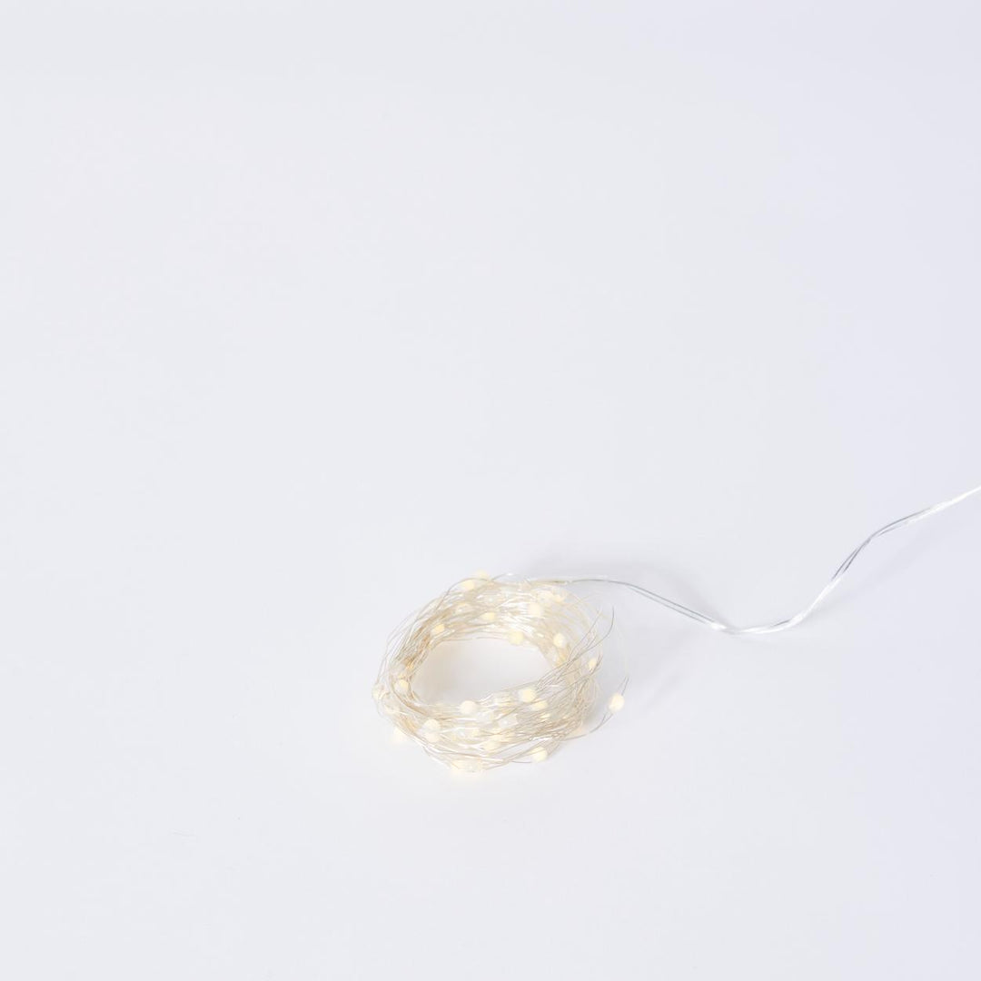 Luminous Bright String Light 6m Silver