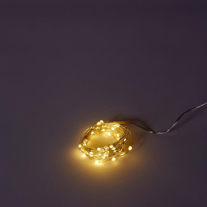 Luminous Bright String Light 6m Silver