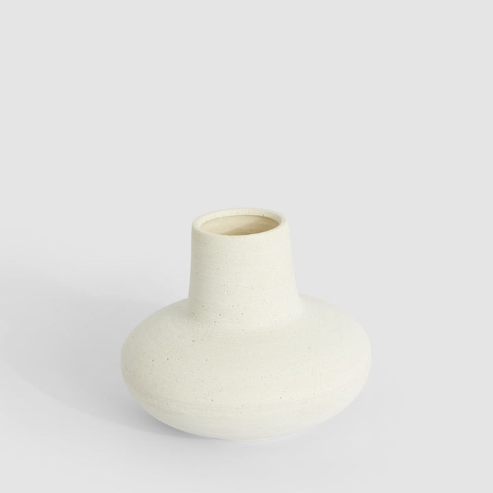 Wabi Small Vase Chalk 12x15cm