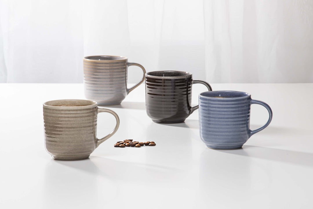 Melange Lt Grey Mug & Coaster Set