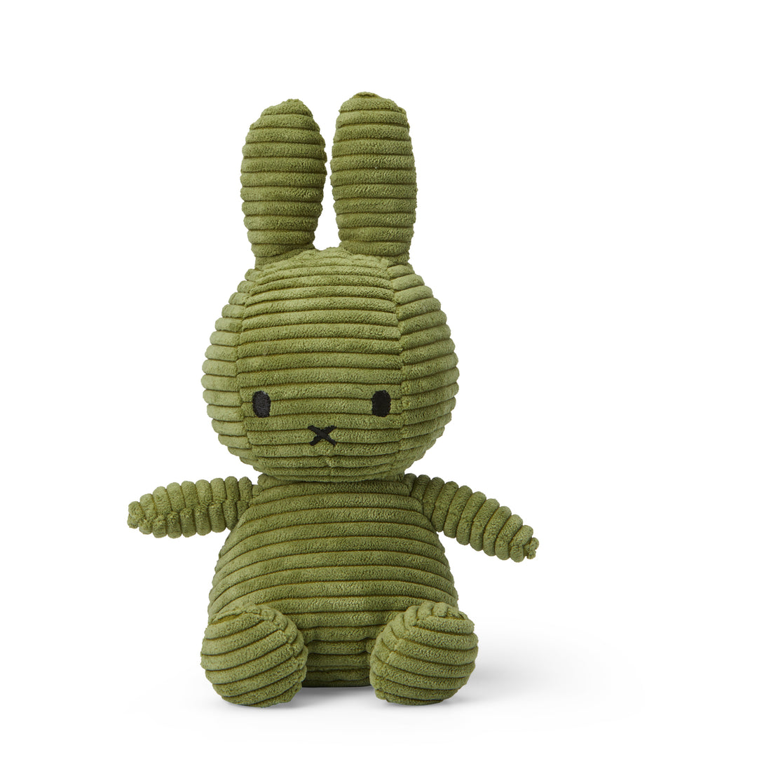 Miffy ECO Corduroy Olive Green - 23 cm - 9&