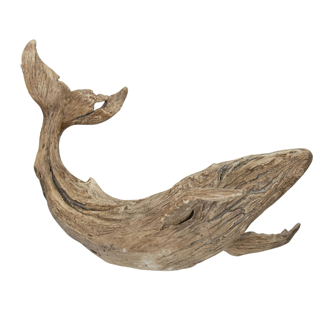 Argyle Resin Grain Humpback Whale 38x25.5x27cm