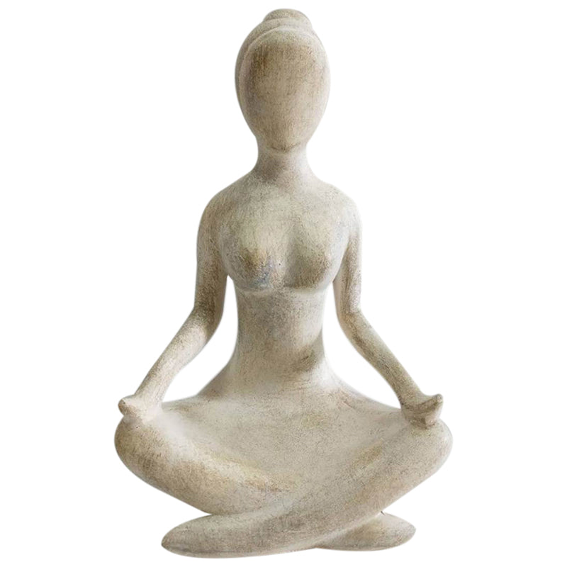 Yogi Lady Resin Sculpture 21cm