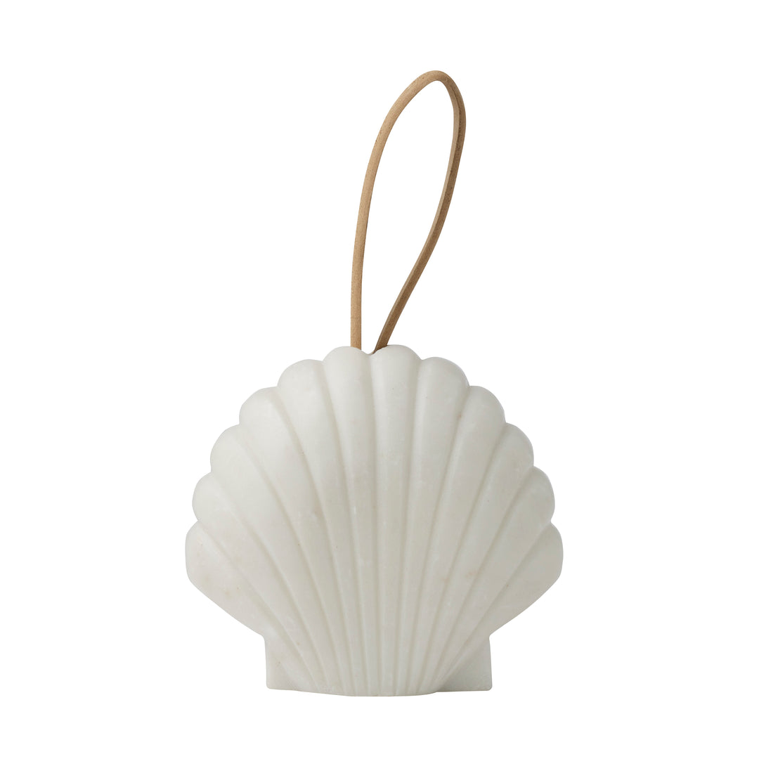 Lodi Marble Door Stop White 12.75x7cm
