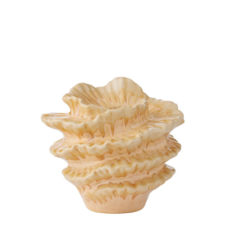 Lexi Ceramic Vase 14.5x14cm Nude