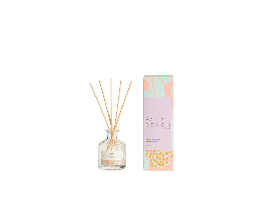 Palm Beach Mini Fragrance Diffuser 50ml Neroli & Pear Blossom