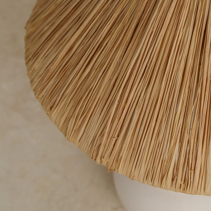 Soffia Raffia Table Lamp