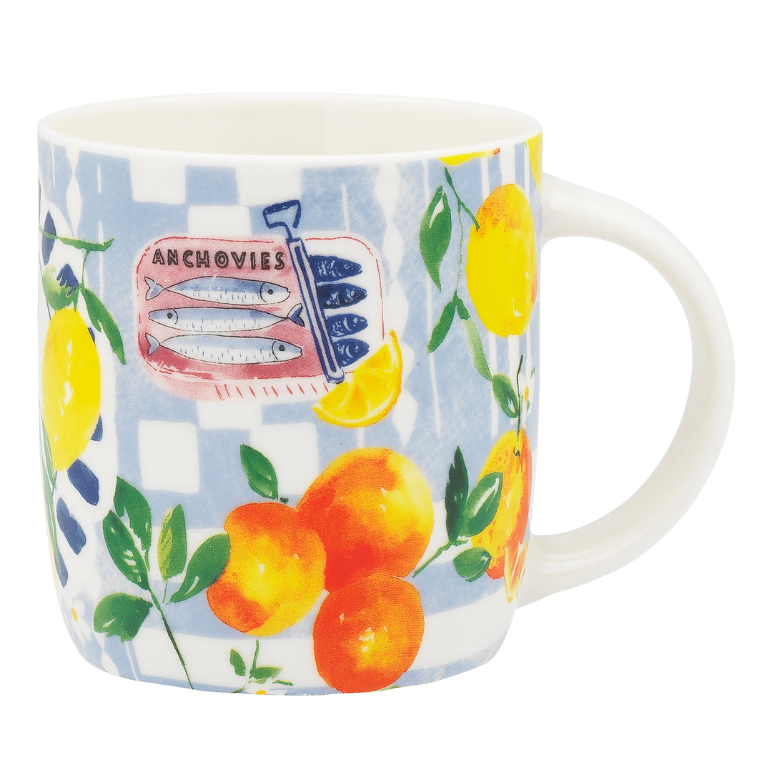 Positano Set of 4 Mugs 300ml Assorted