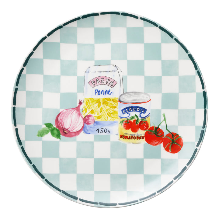 Porto Valentina Round Serving Platter Penne 32cm