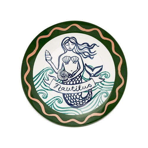 Nautilus Side Plate 20cm Siren