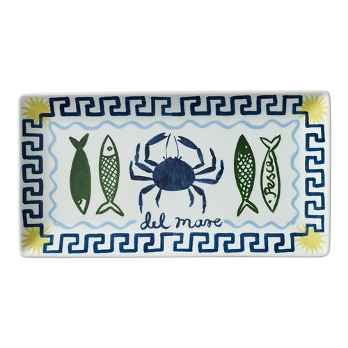 Nautilus Rectangle Serving Platter 29.5cm Pesce