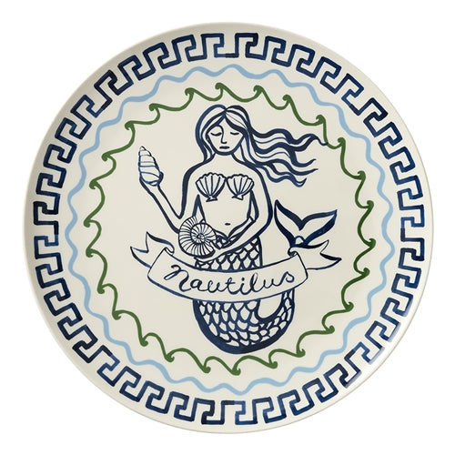 Nautilus Round Serving Platter 32cm Siren