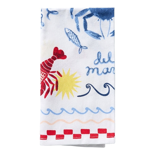 Nautilus Set of 4 Napkins 45x45cm Lobster