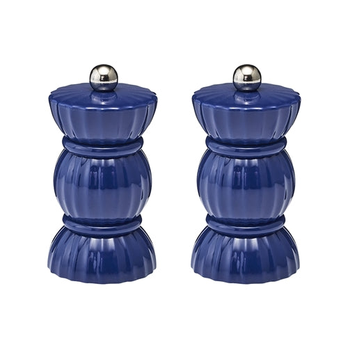 Bon Bon Set of 2 Salt and Pepper Grinders 10cm Navy