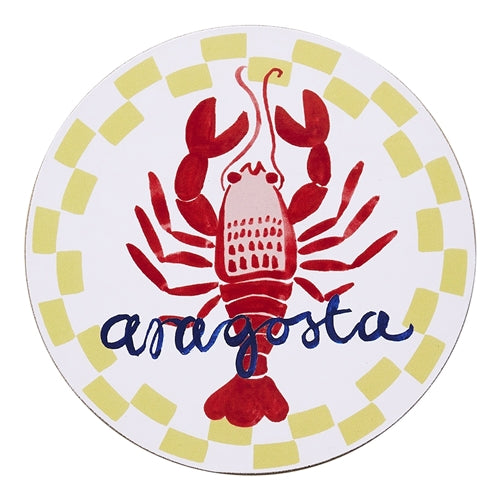 Nautilus Set of 4 Coasters 10 x 10 cm Del Mare