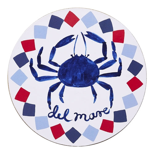 Nautilus Set of 4 Coasters 10 x 10 cm Del Mare