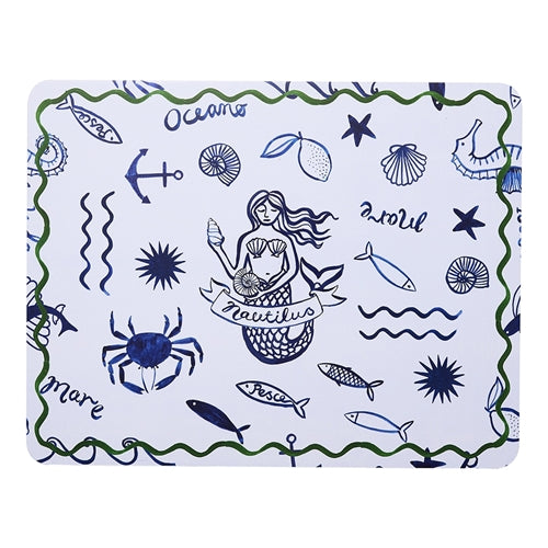 Nautilus Set of 4 Placemats 34x26.5cm Siren