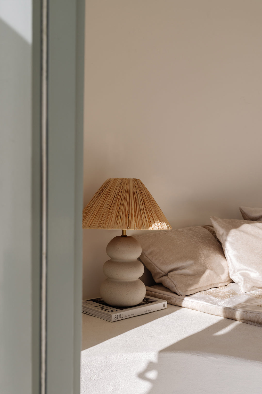 Soffia Raffia Table Lamp