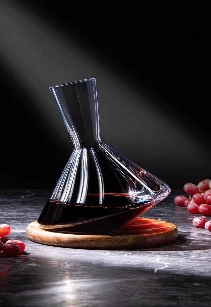 Quinn Spinning Wine Decanter 23.5x23.5x26cm
