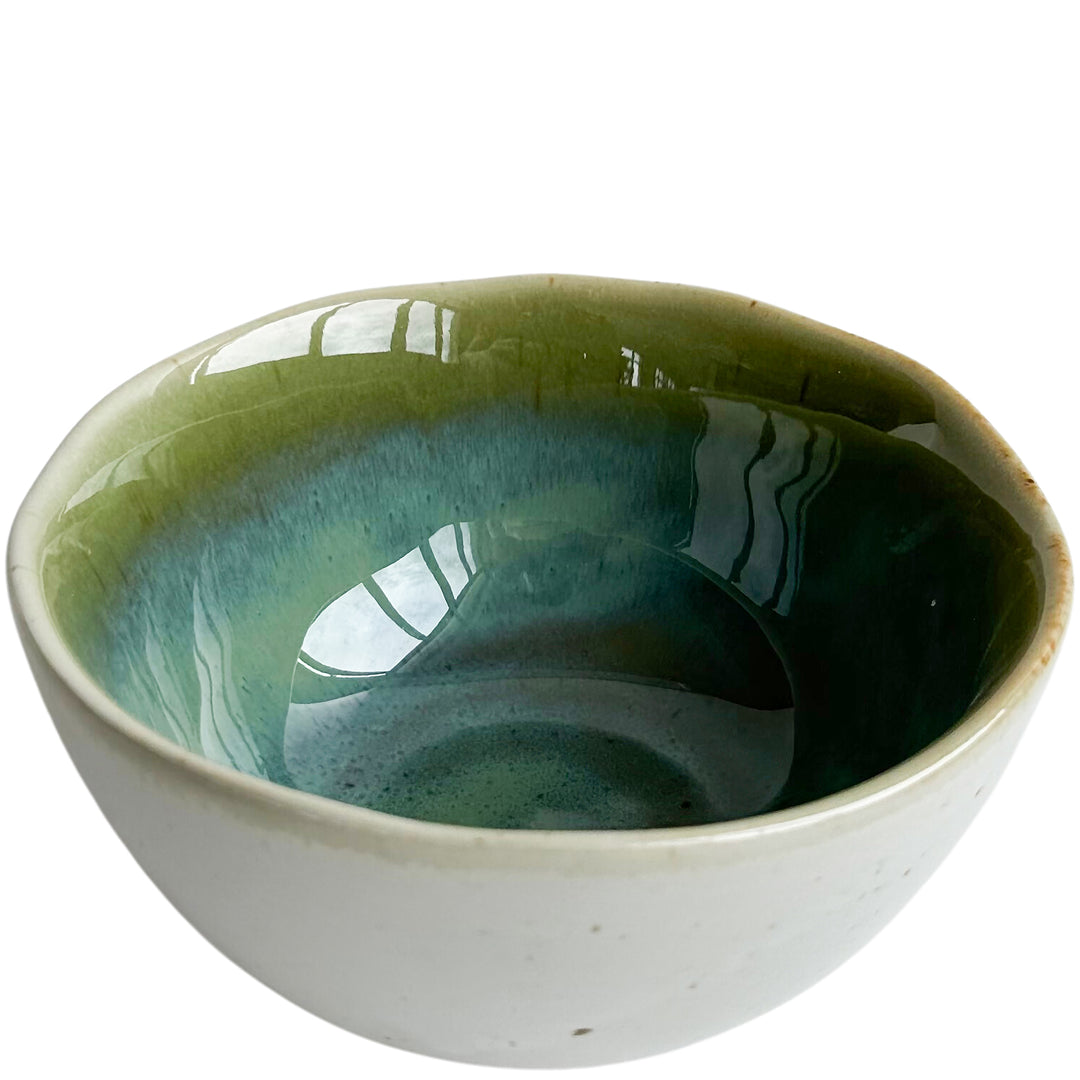 Olive Ceramic Bowl 13x6cm