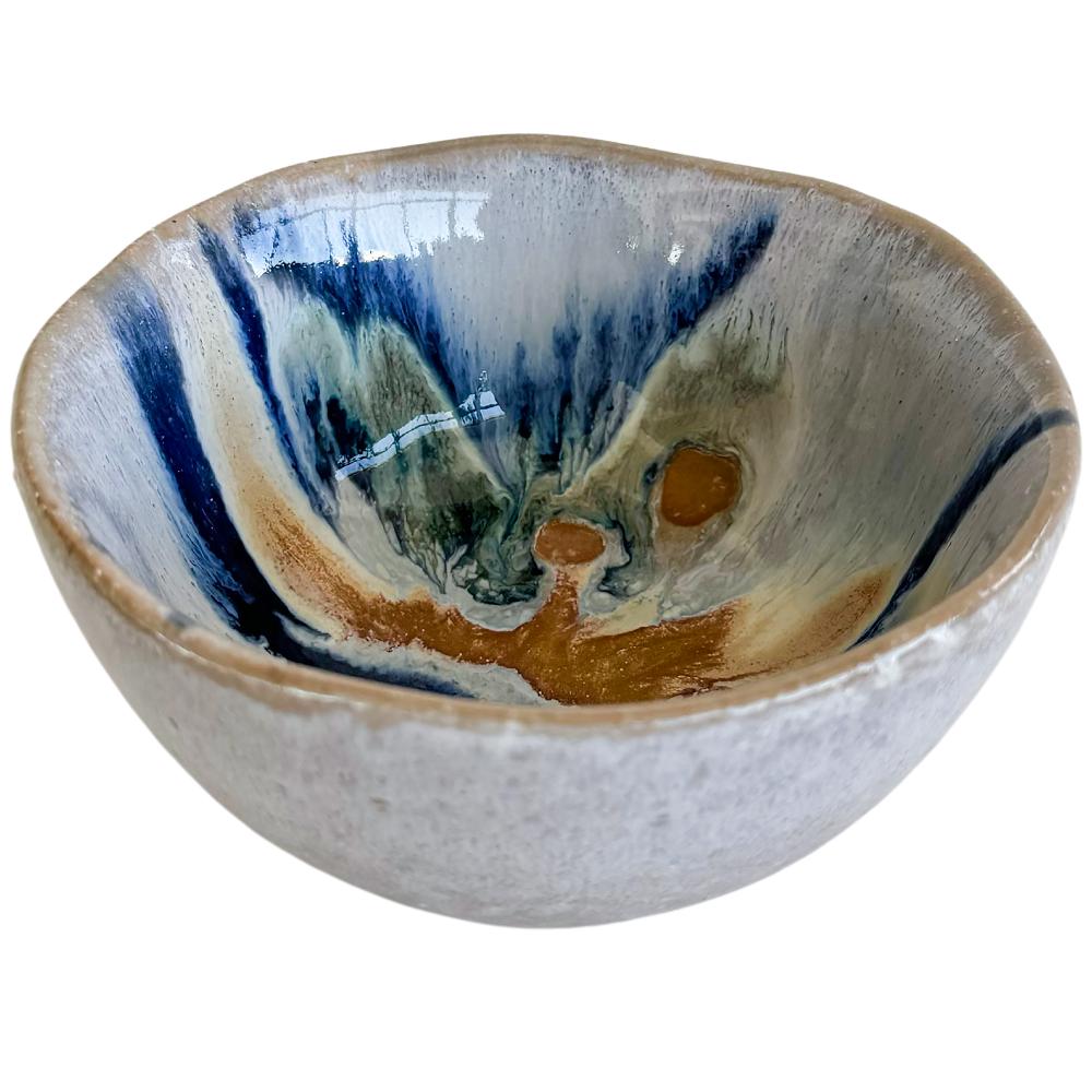 Ceramic Bowl Streak 13x6.5cm