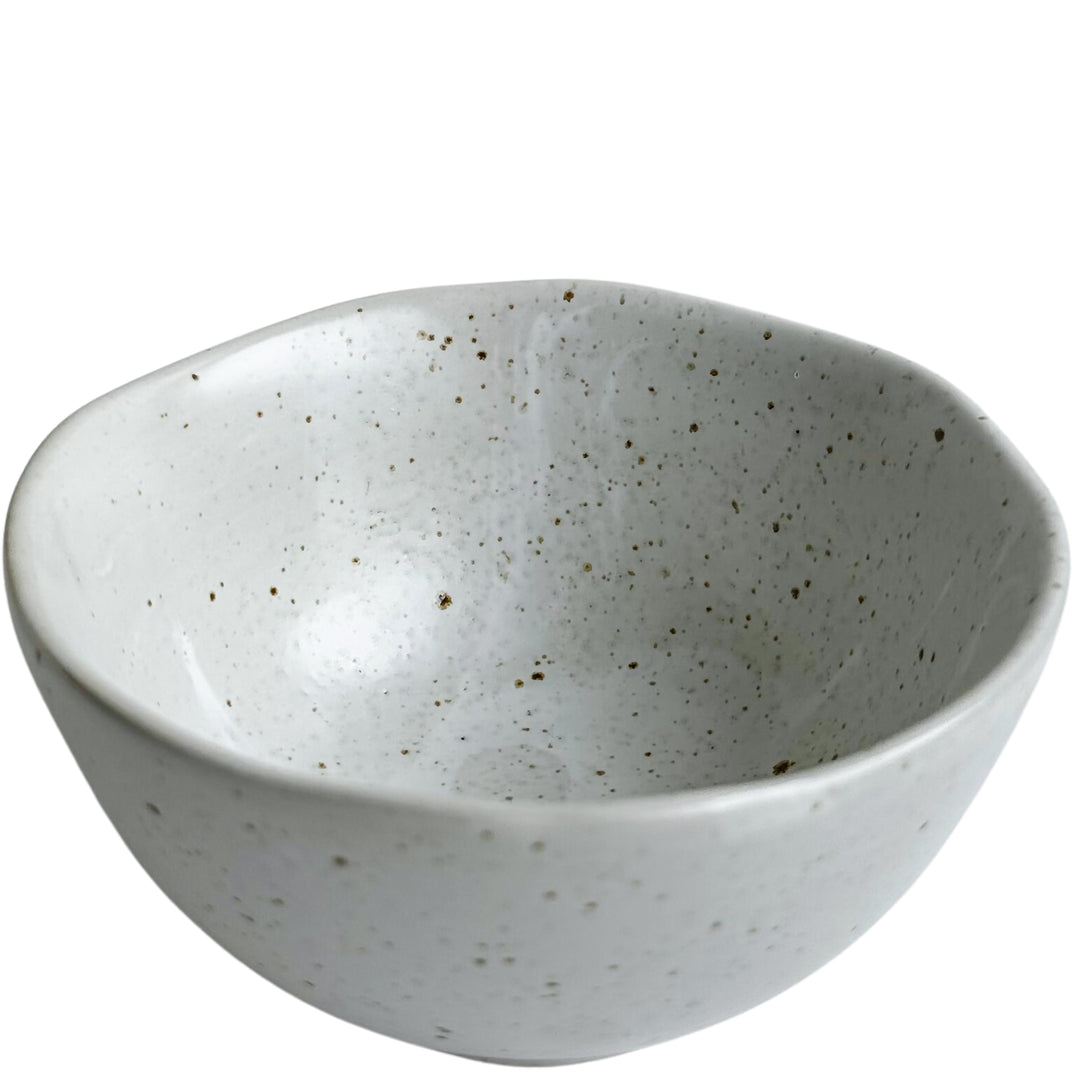 Ivory Ceramic Bowl 13x6cm