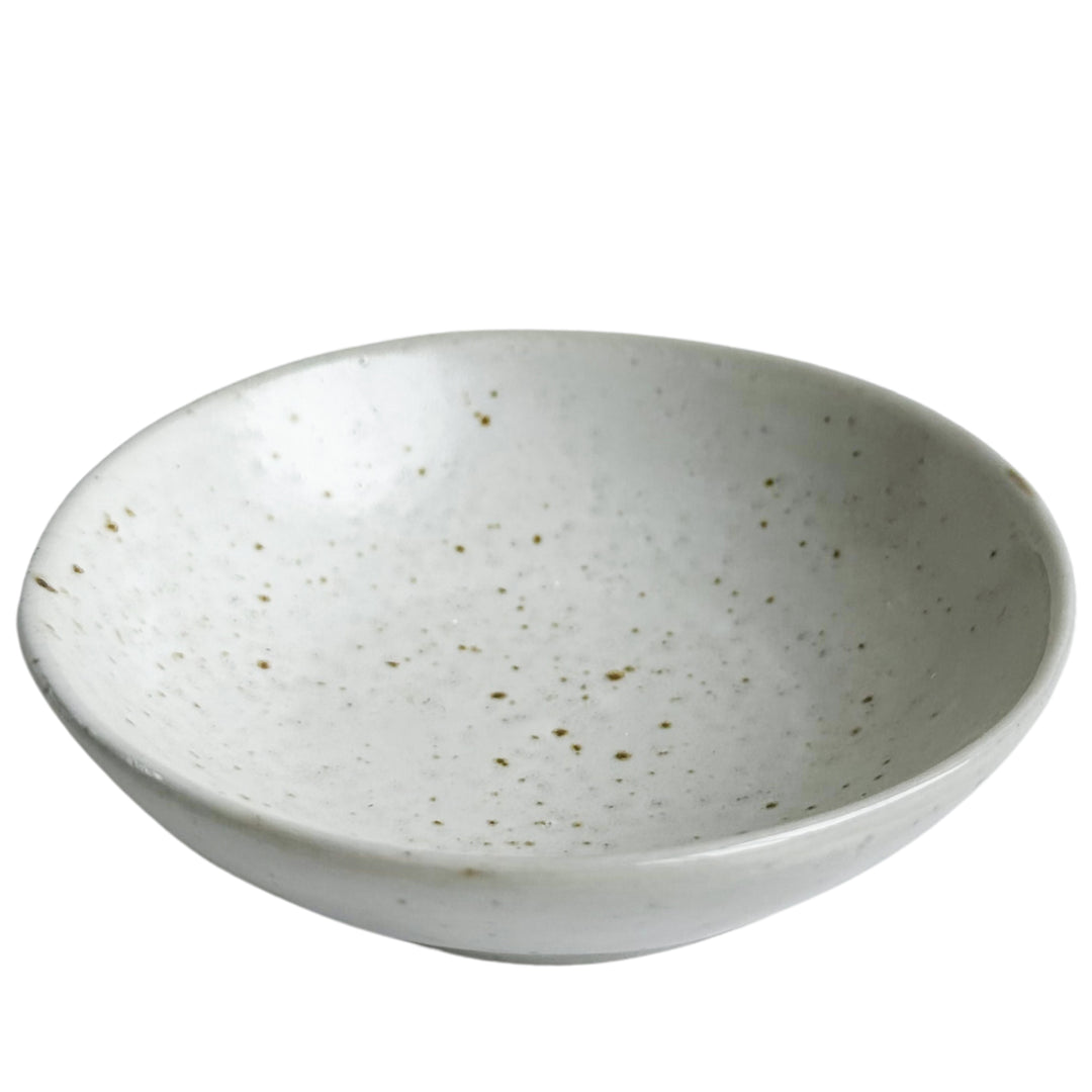 Ivory Ceramic Sauce Dish 10x3