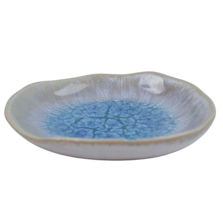 Snicker Dish Azure 12x11
