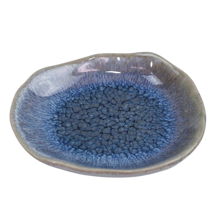 Snicker Dish Tealish 12x11