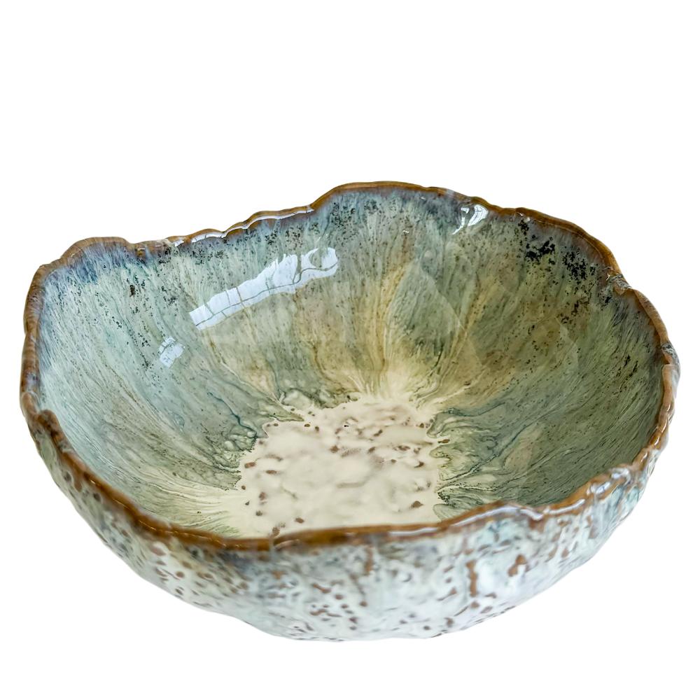 Snack Dish Jade 14x13