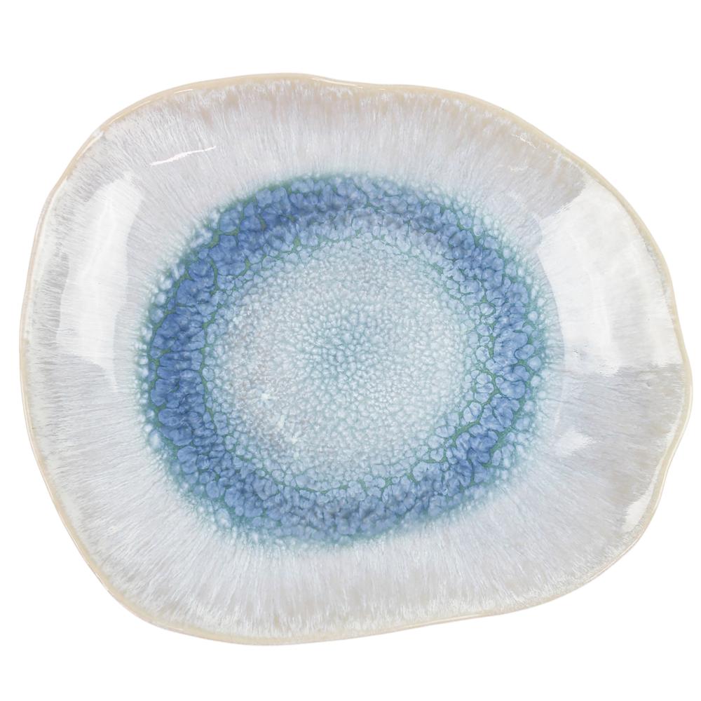 Orbit Platter Azure 32x25