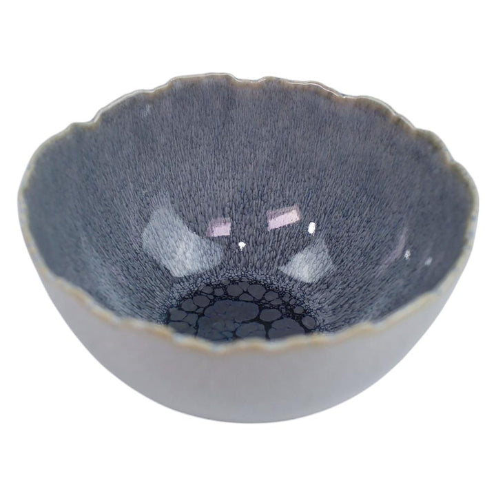 Blossom Bowl Tealish 15x15x8