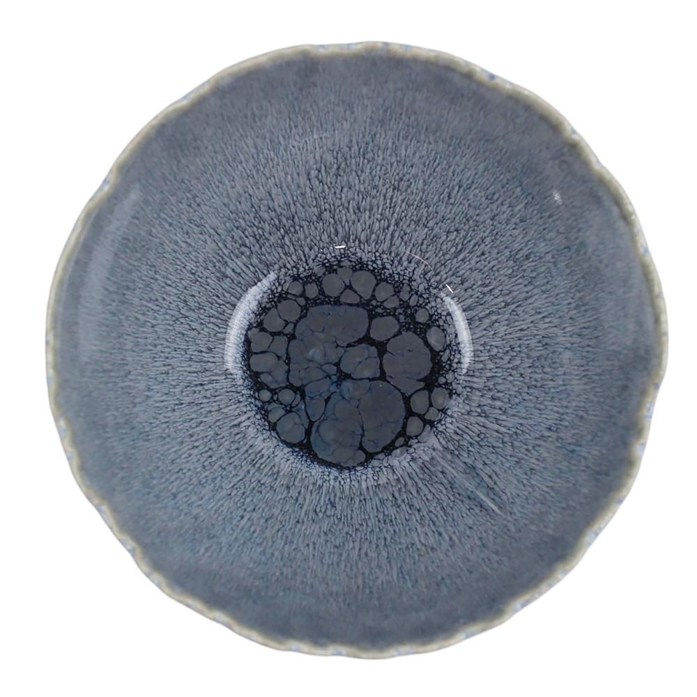 Blossom Bowl Tealish 15x15x8