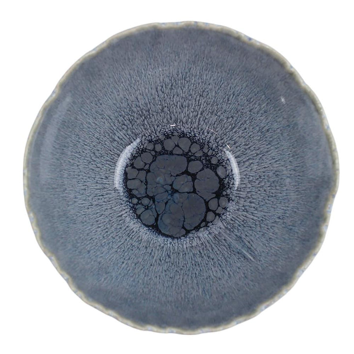 Blossom Bowl Tealish 15x15x8