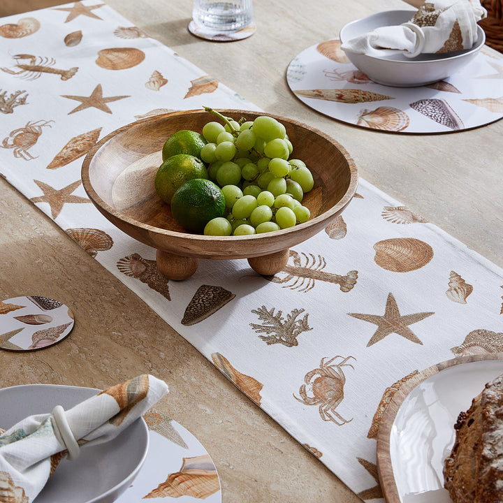 Shell Collection Table Runner 35x200cm