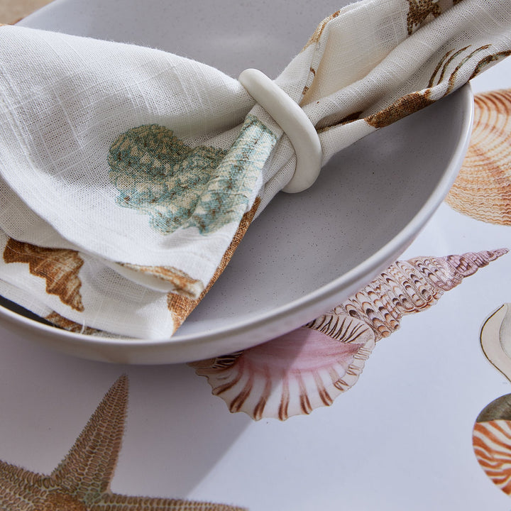 Shell Collection Round Placemat Set of 4