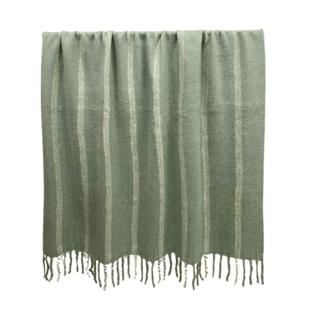 Hanna Wool Blend Throw Sky 125x150cm