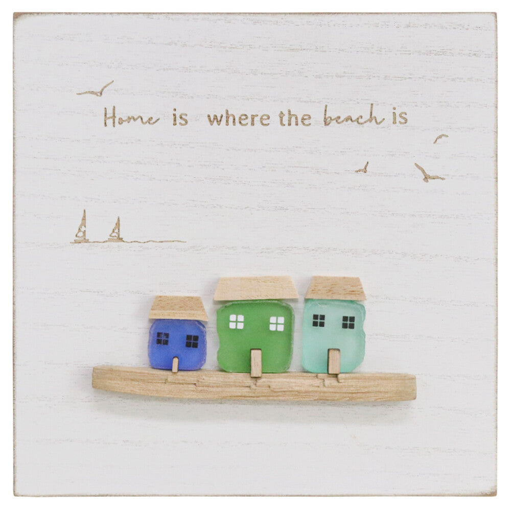 Sign Home Beach