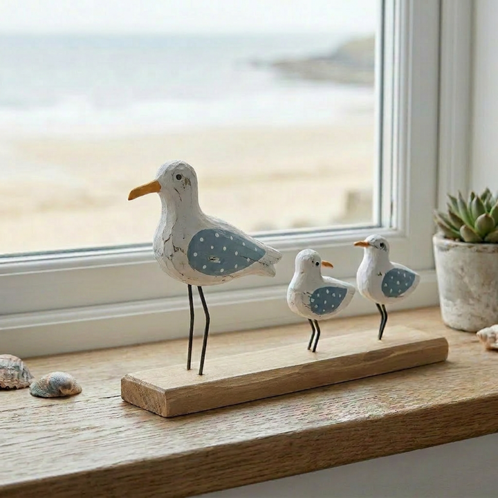 Seagull Family on Stand