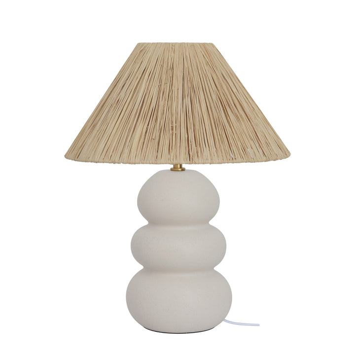 Soffia Raffia Table Lamp