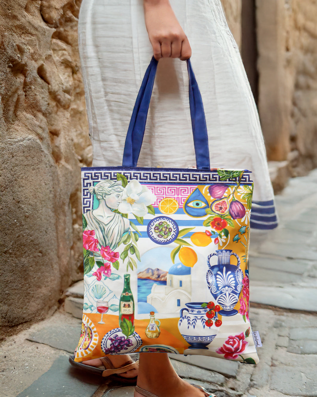 Tote Bag Mediterranean Summer