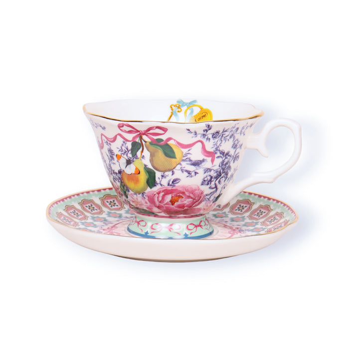 Tea Cup & Saucer Je Taime Paris