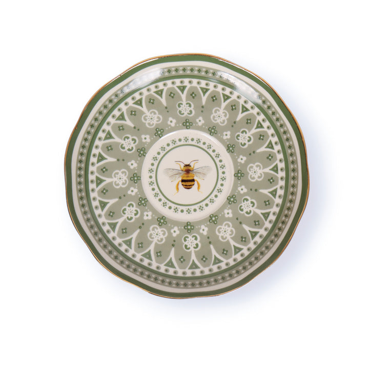 Tea Cup & Saucer Botanical Blooms