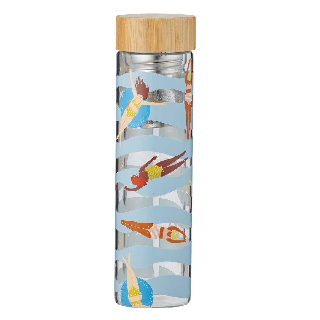 Dawn Double Wall Glass Infuser 7x25cm