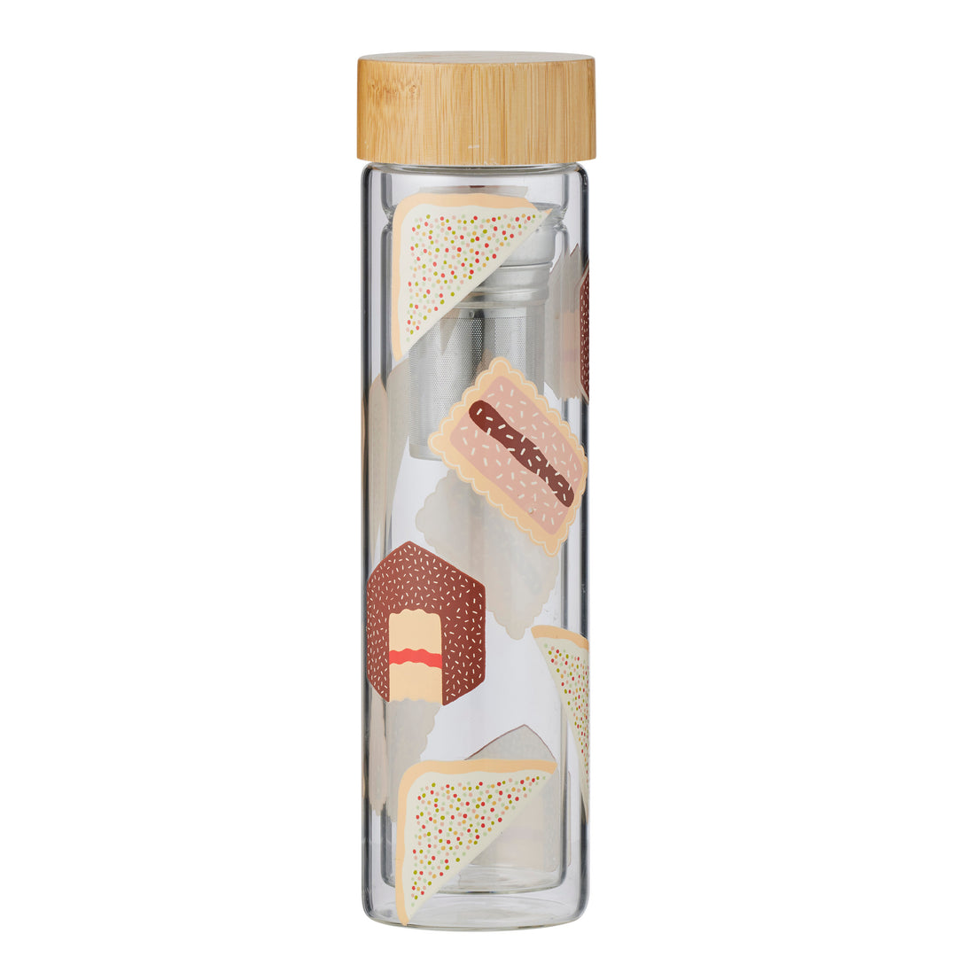 Tucker Double Wall Glass Infuser 7x25cm