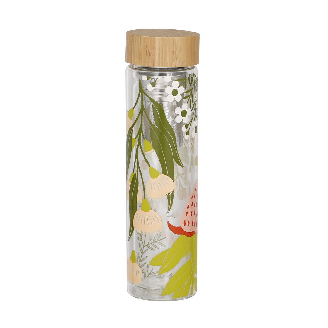 Daphne Double Wall Glass Infuser 7x25cm